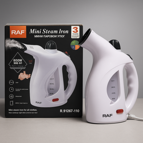 Mini Plancha de Vapor Portátil RAF – Potencia y Comodidad en Cualquier Lugar